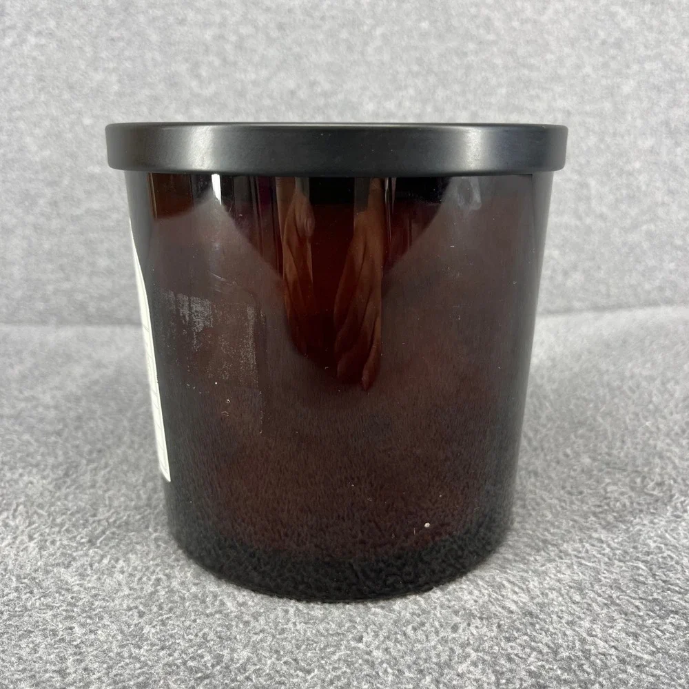 Leoben Co Vanilla Oakmoss Candle 037 Amber Saffron 3-Wick Soy Wax Blend 24 oz